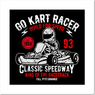 Go Kart Racing Champion Posters and Art